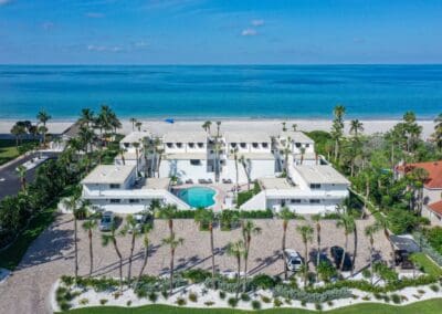 La Playa Rental Condos Longboat Key, FL, view to the water